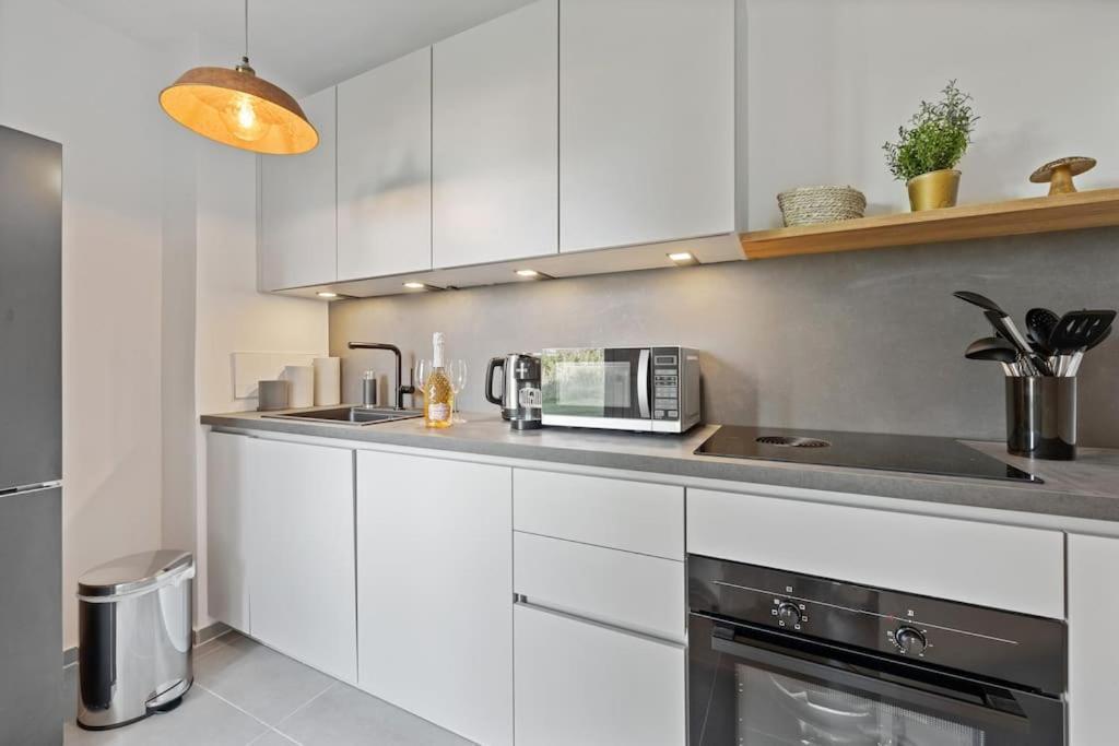 3 Zimmer Eg Wohnung Direkt Am Kurpark Bad Aibling Luaran gambar